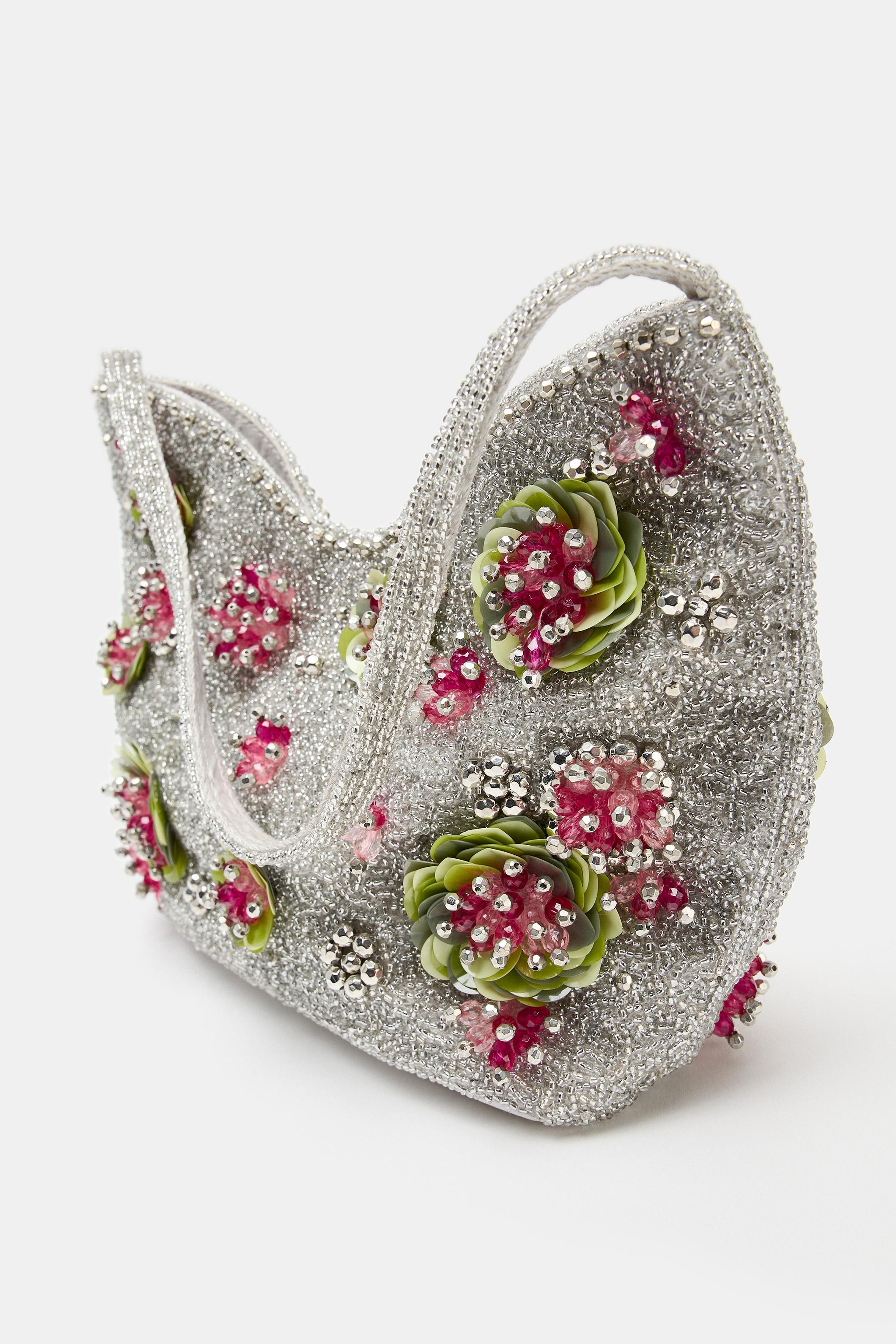 BEADED SHOULDER BAG